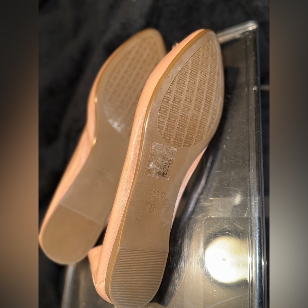 MARXMARIN WOMEN'S BALLET FLATS with Gold Detail - Picture 6 of 11